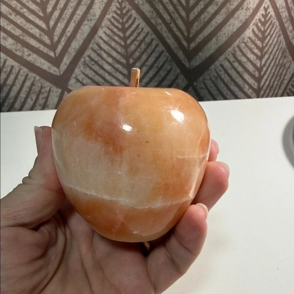 Italian Alabaster Stone Fruit Set - Picture 10 of 15